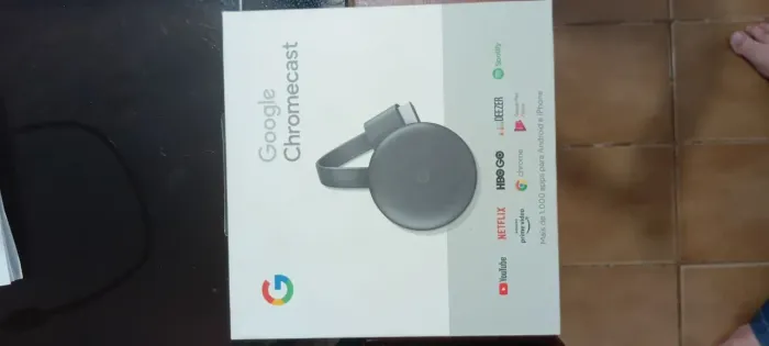 Aparelho Google Chromecast original 