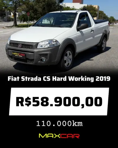Fiat Strada Working Hard 1.4 Fire Flex 8V CS 2019