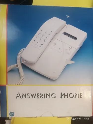 Telefone fixo c secretária eletrônica integrada, Elo Phone.