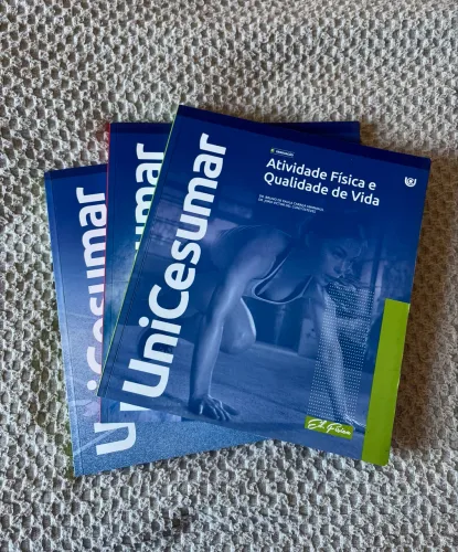 Kit 3 Livros Unicesumar Educação Física - Excelente Estado