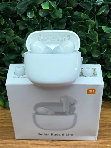 Redmi Buds 6 Lite - ANC 40dB, Dual-Mic IA e até 38h de bateria - Entrega Grátis!