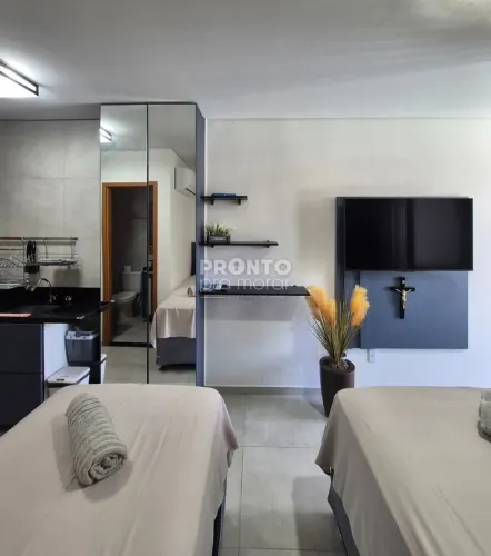 Flat com 1 quarto em Tamandaré