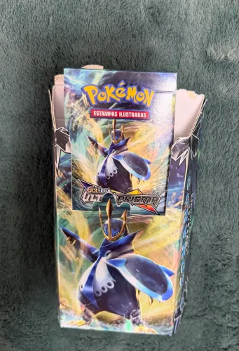 Nunca Usado! Box Pokémon Sol E Lua Ultra Prisma Completo
