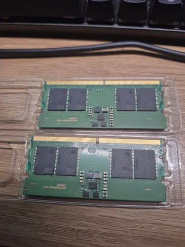 Memória RAM Notebook, Samsung 2x8GB (16GB) 5600mhz, DDR5 - Usado pouco.