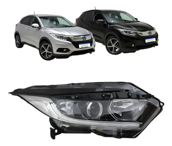 Farol Honda Hrv Hr-v 2019 2020 2021 Led Eletrico Ld Novo Direito/passageiro