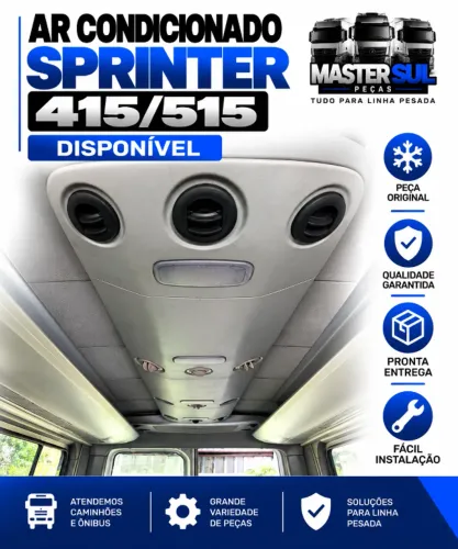 Ar condicionado Sprinter 415 /515 Disponível