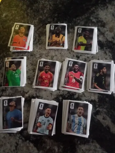 Figurinhas álbum da copa Panini 