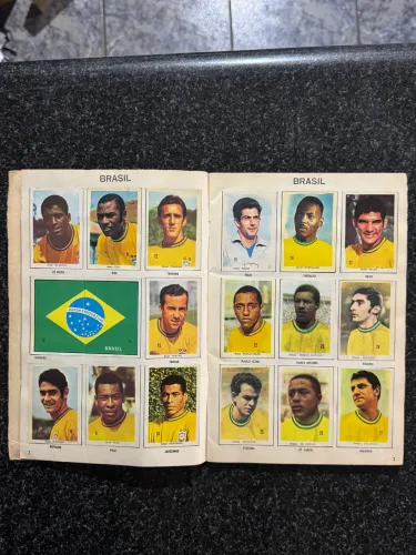 Álbum figurinha copa do mundo1970 México  original completo conservado