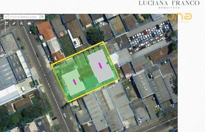 Terreno ZR3-T à venda, 1980 m² (36mFR x 55mFU) por R$ 3.200.000 - Hauer - Curitiba/PR