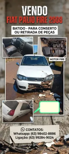 Fiat Palio 1.0/ Trofeo 1.0 Fire/ Fire Flex 4P 2008