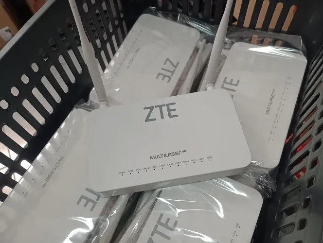 Lote 15 ONU ZTE V1 gpon dualband desbloqueada + Fontes