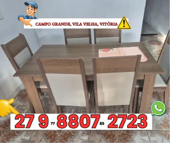 MONTADOR DE MÓVEIS - SERRA, CAMPO GRANDE