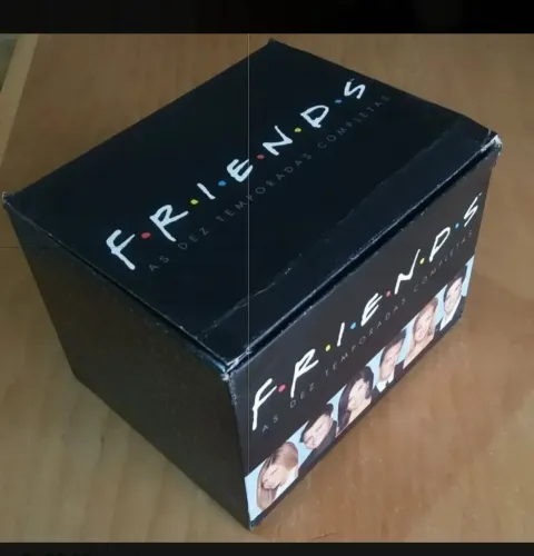Dvds coleção série Friends todas as 10 temporadas completa 40 dvds original colecionador