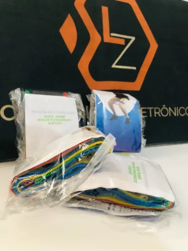 Kit com 5 Faixas Elásticas Mini Band