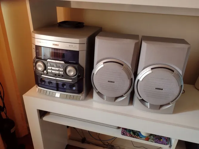 Aparelho de som 3 em 1 Philips  Mini HiFi System 
