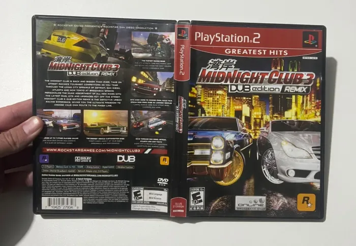 Midnight club 3 dub remix ps2