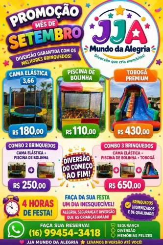 Locação brinquedos para festa