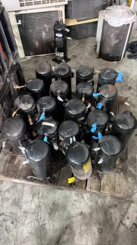 Lote de Compressores Ar Condicionado Usados (Sucata/Recondicionar)