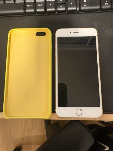 iPhone 6s Plus rosa +capa