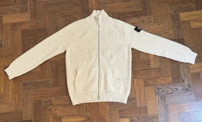 Sueter Stone Island tricotado lã