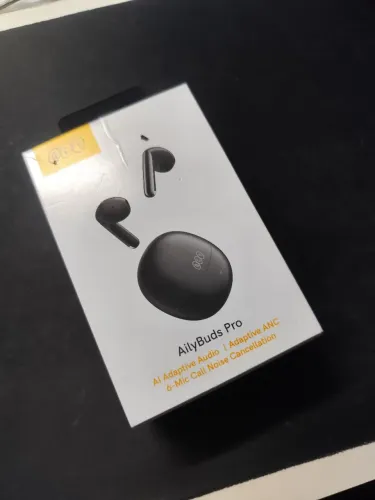 ? Fone Bluetooth QCY Airlybuds Pro - Sem Fio com Microfone