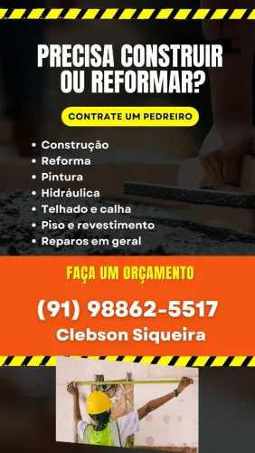 Pedreiro e reparo em geral