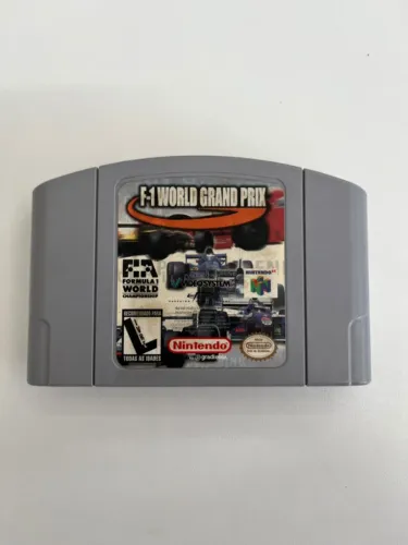 JOGO F-1 WORLD GRAND PRIX SEMINOVO - N64