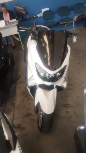 YAMAHA  NMAX 160 BRANCA 2017 SHALON VEICULOS  CARIACICA