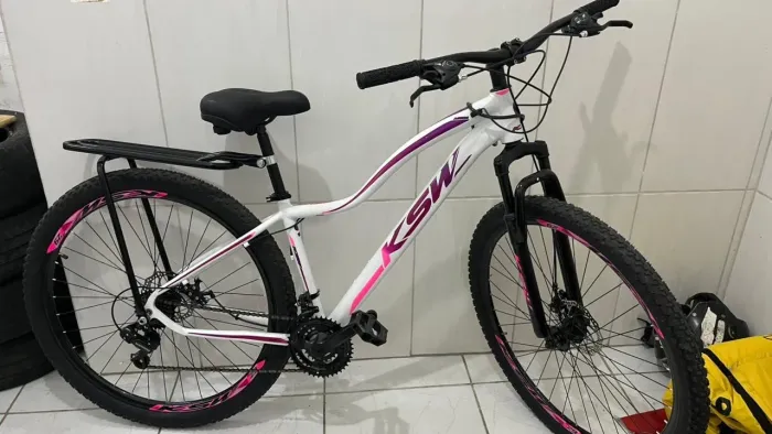 Bicicleta aro 29 KSW seminova