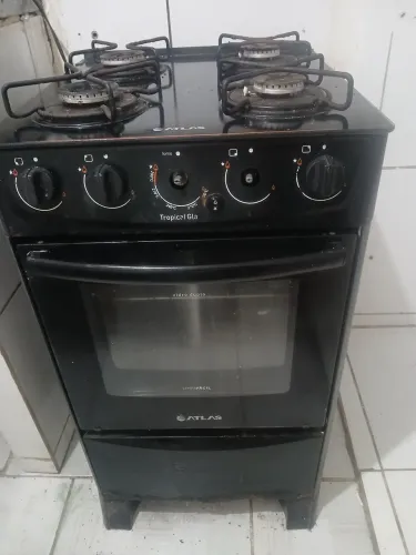 Fogão.  Atras