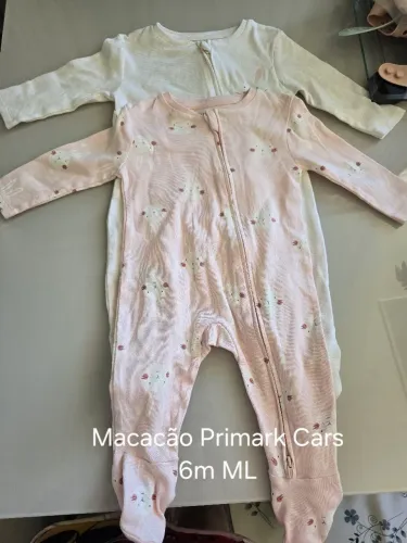 2 macacão Primark Cars 6m