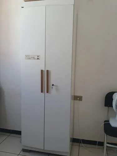 Armário Multiuso 2 Portas Asteca Valdemóveis Branco USADO