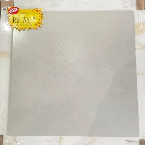 Promoção: Piso Semi-Porcelanato 70x70 Cinza - R$35 À Vista o M²