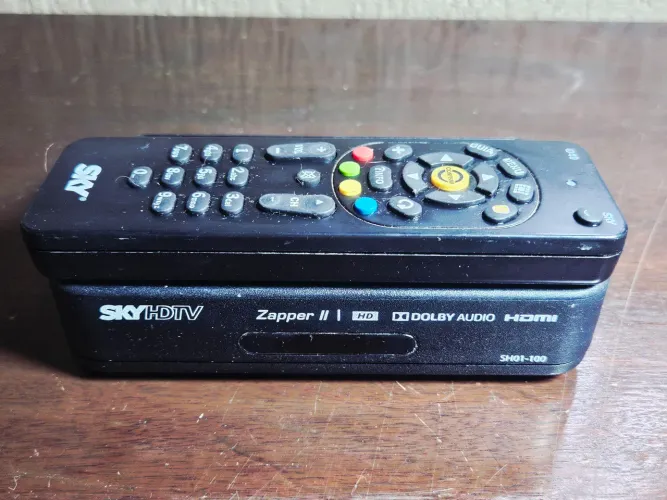 Receptor Sky Zapper II Original + Controle Remoto | HDMI | Dolby Digital | TV Digital
