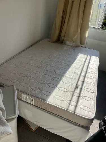Cama box casal completa