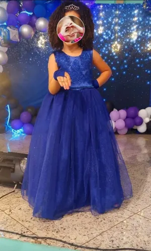 Vestido de debutante infantil 6 anos 
