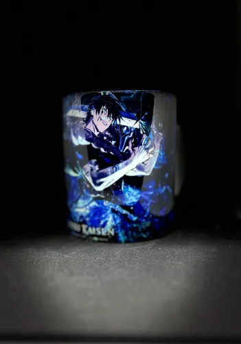 Caneca anime jujutsu kaisen personagem megumi 