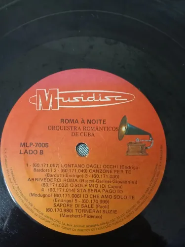 Disco de Vinil Roma à noite