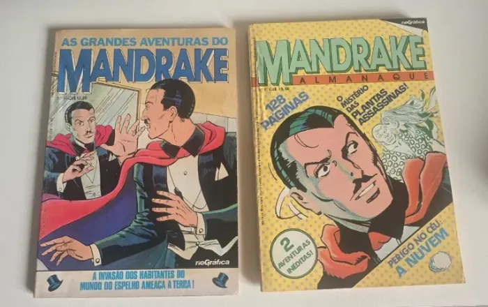 Mandrake (Almanaque nº 01 e Grandes Aventuras nº 01)