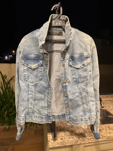 Jaqueta jeans Lança Perfume