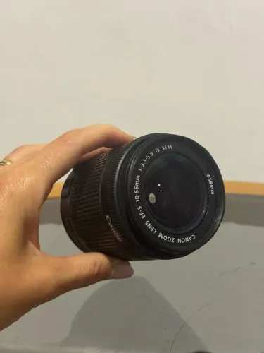 Lente canon 18-55 stm