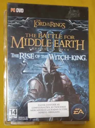 Jogo PC The Lord Of The Rings The Battle For Middle Earth 2 Rise Of The Witch King (Lacre)