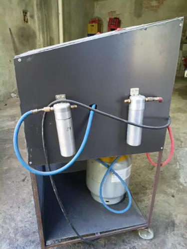 Recolhedora de gás automotiva