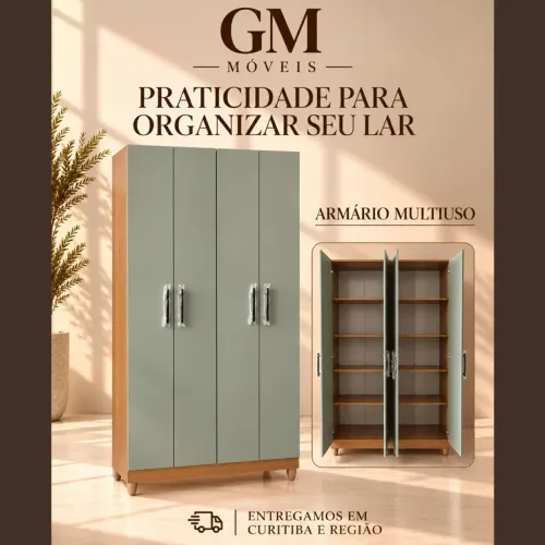 Multiuso verde 4 portas - entregamos hoje