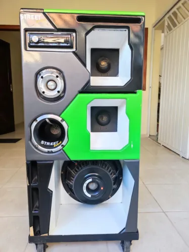  SOM COMPLETO - PIONEER X7000 - MÓDULO TARAMPS 2000 RMS