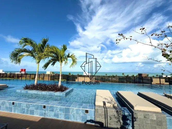 Flats Studio no térreo sem área privativa a 100m da praia do Cabo Branco - FL0488