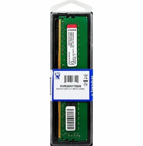 Memória Kingston 8GB DDR4 2400MHz KVR24N17S8/8