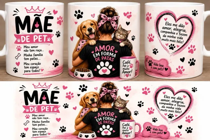 RD sublimação canecas e azulejo personalizado