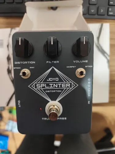 Pedal Joyo Splinter - Clone do RAT com opção de três versões 