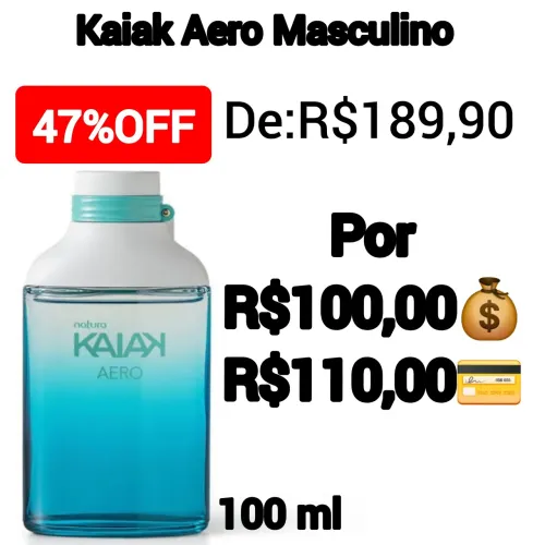 Kaiak Aero Masculino-Natura